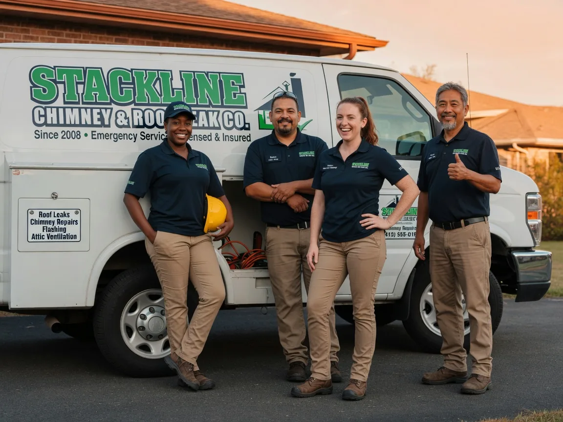 Chimney flashing repair company in Milford, UT